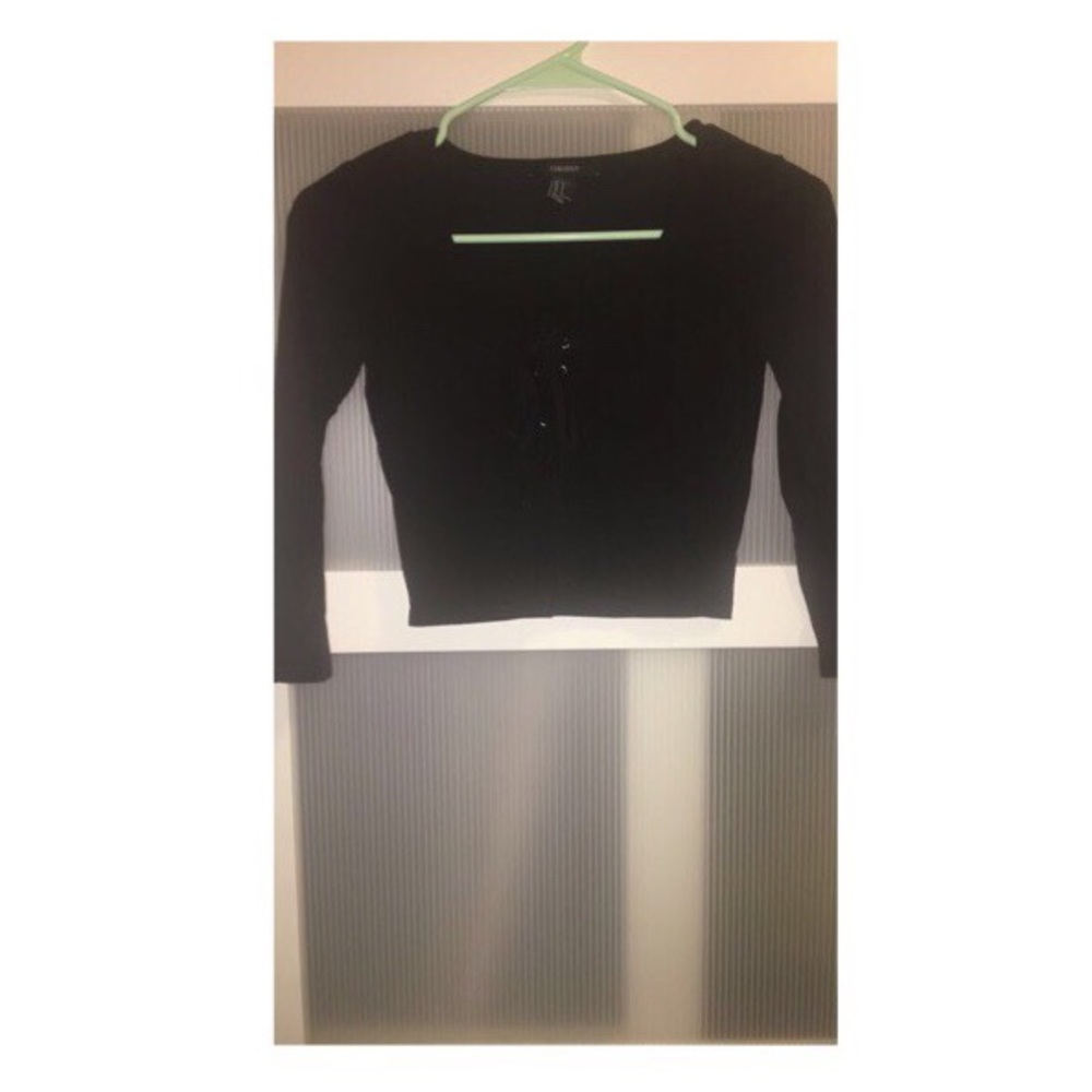Black Crop Top